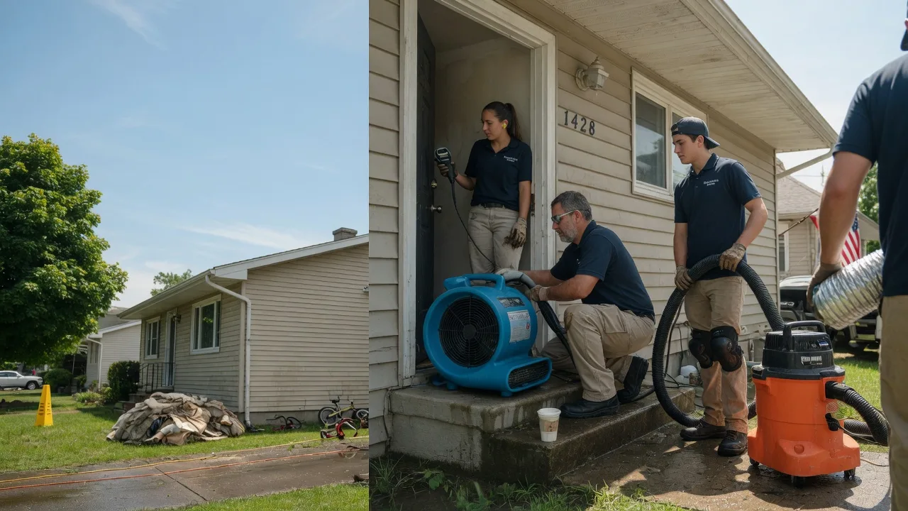 Water Damage Restoration in Closplint, KY near me